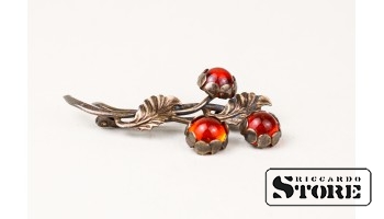 Серебряная брошь, проба 875 , 6,37 g