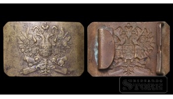 ПРЯЖКА Артиллериста , РОССИЙСКАЯ ИМПЕРИЯ , ЛАТУНЬ , ДО 1917 ГОДА