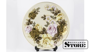 Decorative plate "Roses"