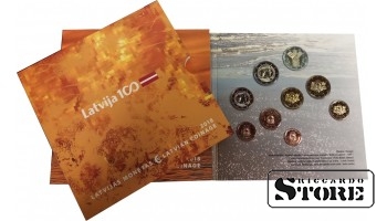 latvian coinage 2018 year
