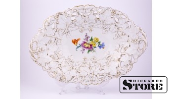 Блюдо, фарфор , Германия , Фарфоровая фабрика Meissen, 20-е годы 31 см.