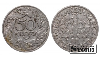 Польша, 50 гроши, 1923. год, никель