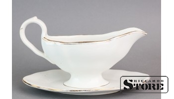 Соусник, фаянс, Рига, Рига, фабрика М.С. Кузнецова, 1920-1931