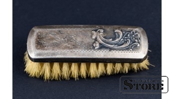Щеточка , СЕРЕБРО , 875 ПРОБА , СССР , ВЕС - 28 ГРАММА