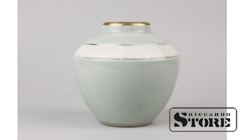 Ваза, фарфор, Рига, Рижский фарфоровый завод, 60-е годы, первый сорт , 10 cm , CSA250