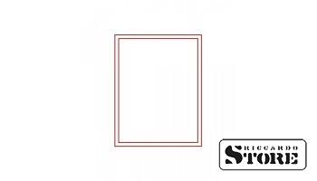 Velour tray in RAUCHGLAS modification without compartments, 210×270×20 mm
