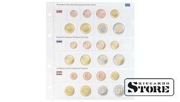 Illustrated karat sheet: Slovakia / Estonia / Latvia