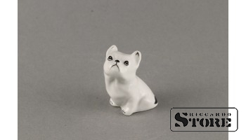 Статуэтка, Собачка , фарфор, Рига , Рижская фарфоровая фабрика, 90-е годы , 4,3 см