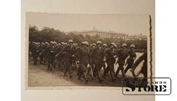 Довоенная Латвийская армия. Парад. Рига