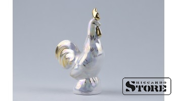 Статуэтка, Петушок , фарфор, Рига , Рижская фарфоровая фабрика, 14 см