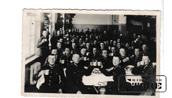 Старинная открытка "Праздник полка" 1933.год CSA597