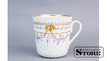 Кружка, фарфор, Рыбинск, Российская империя, Тов.Кузнецова, конец 19 века
