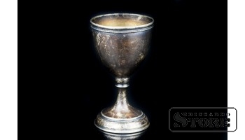 Рюмка , Серебро , 875 проба , Латвия , 22 г. CSA450