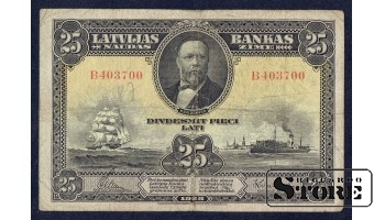 LATVIA , 25 LATI 1928 gads - B403700