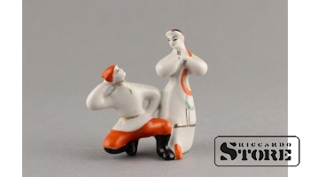 Figūriņa, Sarkanās armijas Hopaks, Porcelāns, ZHK, 1960tie gadi