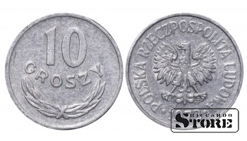 Польша, 10 гроши, 1972. год, аллюминий