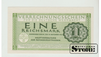 1 Reichsmark Germany 1944 UNC