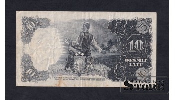 Latvia 10 Lati 1940 (022775)
