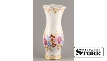 Vase with flowers, porcelain, Soviet period, 31.5 cm