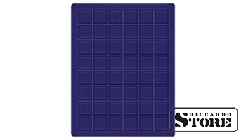 Mėlynas veliūrinis dėklas 2148ME (Ø30 mm)