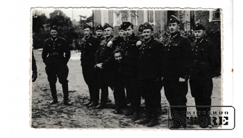 Старинная открытка "Солдаты" CSA41