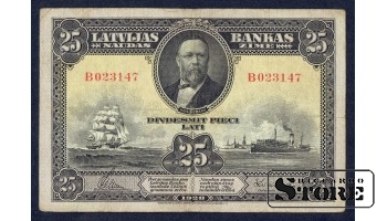 LATVIA , 25 LATI 1928 gads - B023147