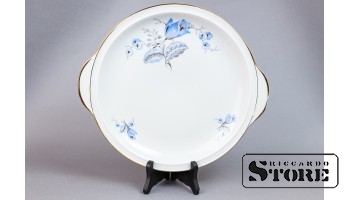 Сервировочное блюдо, фарфор, Рига, фабрика М.С.Кузнецова, 20е годы 20го века, 27 Ø, CSA977
