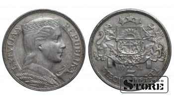 Latvia 5 Lati 1931
