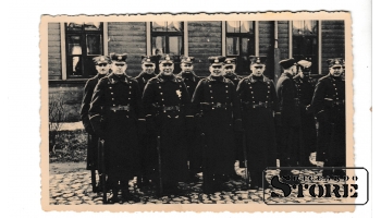 Old Vintage Postcard Rare Latvia Baltic "Latvian Soldiers"