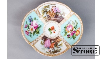 Глубокая тарелка, фарфор, Мейсенская мануфактура, Майсен, 1947-1973 год, 13.5 Ø, CSA968