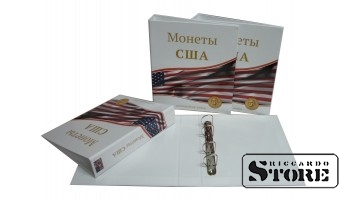 Альбом для монет США, Optima, без листов.