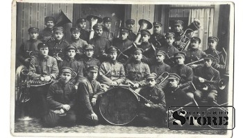 Открытка, музей 2-го Вентспилсского полка Ком-да, 1921 г.
