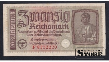 Germany, 20 Reichsmarok, 1940-45, AU