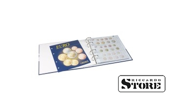Illustrated album designed for neat and systematic storage of commemorative coins from the series "All Euro Issuing Countries." Ideal for collectors to conveniently store and display coins from all eurozone countries.