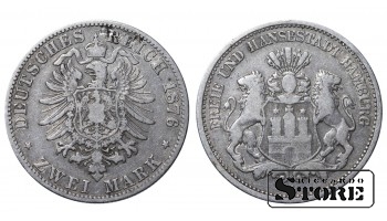 Germany 2 Mark 1876