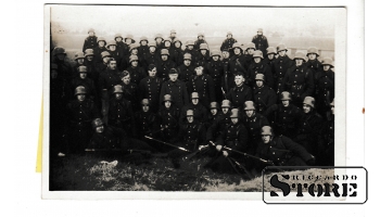 Старинная открытка "Солдаты" CSA30