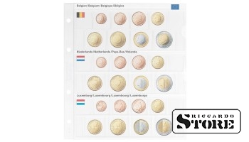 Karat illustreeritud leht: Belgia/ Holland/ Luksemburg