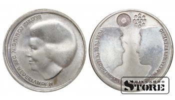 2002 Beatrix Netherlands Coin Silver Coinage Rare 10 euro KM# 243 #NL3282