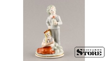 Statuette, Ligo, porcelain, RIGA, RIGA PORCELAIN FACTORY, model author - Ilga Vanaga, 1960s, 13.5 cm, 1st grade