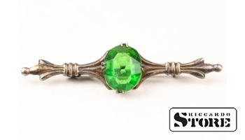 Серебряная брошь, проба 875 , 2.30 g