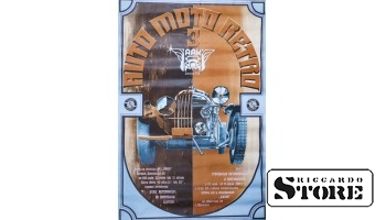 Плакат "Auto moto retro" Размер 82x57 cm, 1981 год, Автор O. Ceplevics, CSP48
