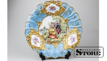 Фарфор , Декоративная тарелка, фарфор, Германия, MEISSEN, Ø 28,5 см