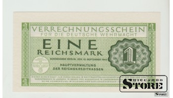 Vācija, 1 Reihsmarks, 1944, UNC
