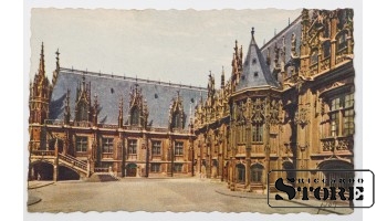 Винтажная открытка Готический французский замок. 20 в. #NT343