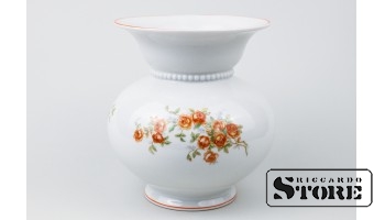 Ваза, Фарфор, Рига, Рижская фарфоровая фабрика, 1940-е годы, 14 см