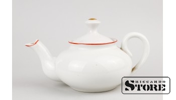 Чайник, фарфор, Рига, Рижская керамическая фабрика, довоенная форма, 40-годы CSA387