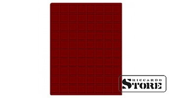 Dark red velour album 2780E (Ø24 mm)
