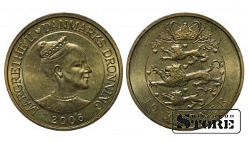 Дания, 20 крон, 2006, алюминиевая бронза