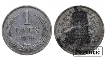 Latvia 1 Lats 1924