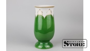 Ваза, фарфор, Рига, Рижский фарфоровый завод, 50-е годы, третий сорт , 20 cm , CSA243